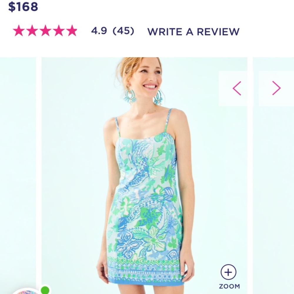 Lily Pulitzer blue dress